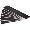 FORTUM Brity do univerzálneho noža olamovacie, 10ks, 18x0,7mm, 14 seg. čierne, SK2 4780003