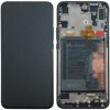 Továrenský Huawei P smart Z / Y9 Prime (2019) čierny LCD displej s dotykom a batériou