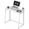 Mark Adler Leader 1.5 white Skladací kancelársky počítačový stôl, biely