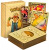 Pokémon zlaté metalické karty 55 ks