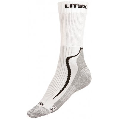 Litex Outdoor ponožky 99670100 biela