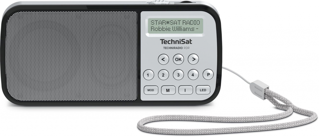 TechniSat Techniradio RDR strieborná V057F99Q