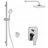 kielle Harmonia - Sprchový set s batériou pod omietku, na 2 spotrebiče, s príslušenstvom EcoSpare a - 20623SP50