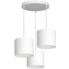 Luminex Luster na lanku ARDEN 3xE27/60W/230V biela LU3430 + záruka 3 roky zadarmo