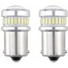 Žiarovky LED CANBUS 3014 24SMD + 3030 6SMD 1156 (R5W, R10W) P21 White 12V/24V (2ks) Amio