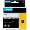 PRINTLINE kompatibilná páska s DYMO 622289, 12mm, 5.5m, čierna tlač / priehl podklad, RHINO, polyesterová