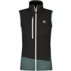 Ortovox FLEECE GRID VEST W dark arctic grey M; Černá vesta