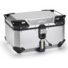 OBKEV58AA stříbrný eloxovaný horní kufr GIVI Trekker Outback EVO hliníkový (Monokey topcase)