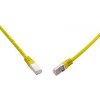 Solarix 28840209 10G patch, CAT6A SFTP LSOH, 2m, žlutý