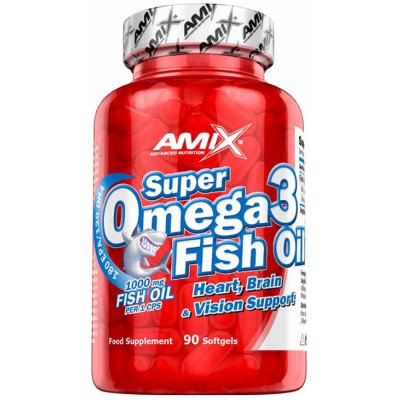 Amix Super Omega3 Fish Oil 90 Softgels
