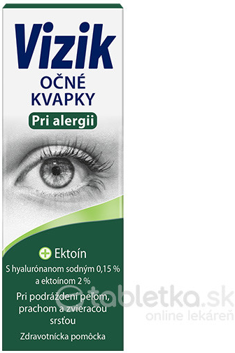 Vizik Očné kvapky pri alergii 10 ml od 6,8 € - Heureka.sk