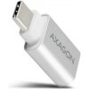 Axagon RUCM-AFA, USB 3.0 Type-C Male > Type-A Female ALU redukcia