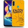 Picasee silikónový prehľadný obal pre Samsung Galaxy M11 - Enjoy