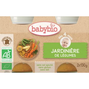 Babybio zeleninová směs 2 x 130 g