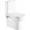 Hopa PROGETTO RIMLESS WC-Kombi,bez sedátka Biele OLKLT2131ARBS