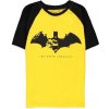 Batman Core Warner Batman Caped Crusader Boys T-shirt Yellow