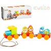 Cubika 14002 tahací pohádkový vláček skládačka 10 dílů