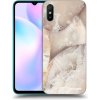 Picasee silikónový prehľadný obal pre Xiaomi Redmi 9A - Cream marble