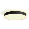 Philips HUE LED White Ambiance 41159/30/P6 Enrave M stropné svietidlo 19,2W 2450lm 2200-6500K 38,1cm čierne stmievateľné BlueTooth + HUE Switch