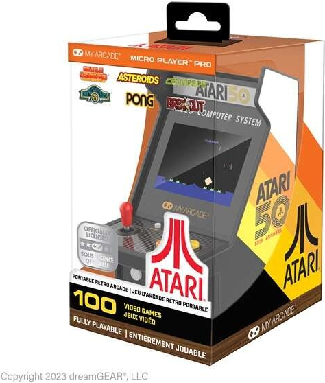 My Arcade Atari 50 th Anniversary – Micro Player Pro