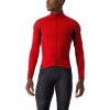 Castelli Perfetto RoS 2 Convertible Jacket, Pompeian red/ Black reflex Veľkosť: XXL Pánska vetru a vode odolná bunda s odopínacími rukávmi