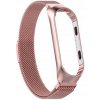 Xiaomi Mi Band Strap oceľ 5/6 ružová