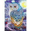 Norimpex Diamantové maľovanie 7D Sova 30 x 40 cm