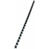 Plastové hrebene GBC 21R 8mm čierne
