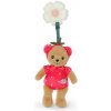 BABY born for babies Medvídek Teddy s kousátkem , 18 cm - červený jahůdka
