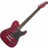 Fender Jim Adkins JA-90 Telecaster Thinline IL Crimson Red Transparent Elektrická gitara (Zánovné)