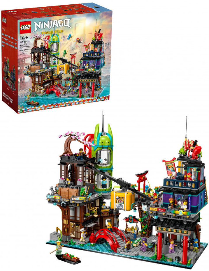 LEGO® Ninjago 71799 Trhy v NINJAGO® City od 429,9 € - Heureka.sk
