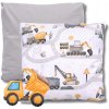 BAVLNENÁ OBLIEČKA na vankúš 40x40 vankúšik bagre sklápacie stavenisko