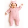 Baby Service Zimná kombinéza thermo Ružová