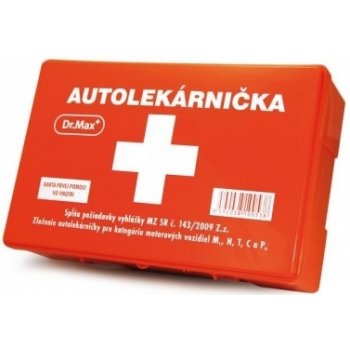 Autolekárnička Dr.Max, plastová, 143/2009