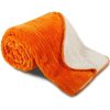 SLEEPWELL Teplá deka SLEEP WELL ovečka manšester oranžová Mikroplyš 150x200 cm