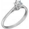 Eppi Zásnubný prsteň s lab-grown diamantom Ornella RE40665