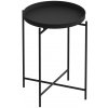 Kalune Design Odkladací stolík Shb-007-B čierny