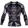 Rashguard VENUM GLADIATOR 3.0 dl. rukáv - čierno/biely