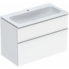 Geberit iCon umývadlo so skrinkou 90 cm biela 502.333.01.2