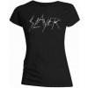 metal Rock off Slayer Scratchy Logo Čierna