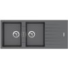 Sinks PERFECTO 1160 DUO Metalblack