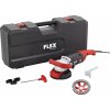 FLEX 125 mm Silná sanační bruska s výkonem 1800 W pro broušení až do rohů TURBO-JET KIT FLEX 408603
