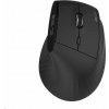 Acer Smart Fit Vertical Mouse - Black, Wireless RF 2.4GHz + BT (2x) + USB, vertikální (pro praváky), citlivost 8000 DPI (HP.EXPBG.020)