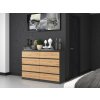 TOH Topeshop M8 140 ANT/ART KPL skrinka so zásuvkami