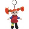 Pippi Langstrumpf prívesok na kľúče – bábika