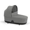 CYBEX Vana hlboká Mios 3.0 Lux Carry Cot Mirage Grey Platinum