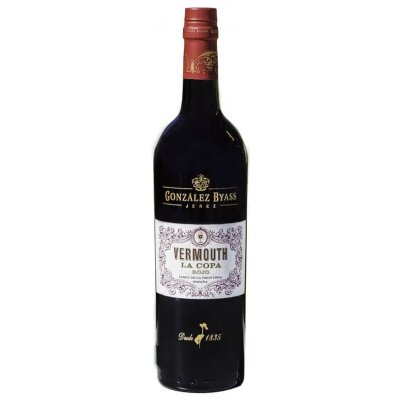 La Copa Vermouth rojo červený vermut 15,5% 0,75 l (čistá fľaša)