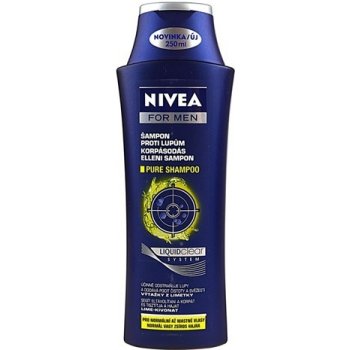 Nivea for Men Pure šampón proti lupinám 250 ml