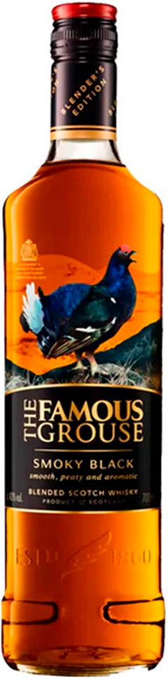 Famous Grouse Smoky Black 40% 0,7 l (čistá fľaša)