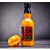 Fermentovaná pálivá omáčka Volim Ljuto Brutalero Yellow s papričkami Trinidad Scorpion a Fatalii 100 ml
